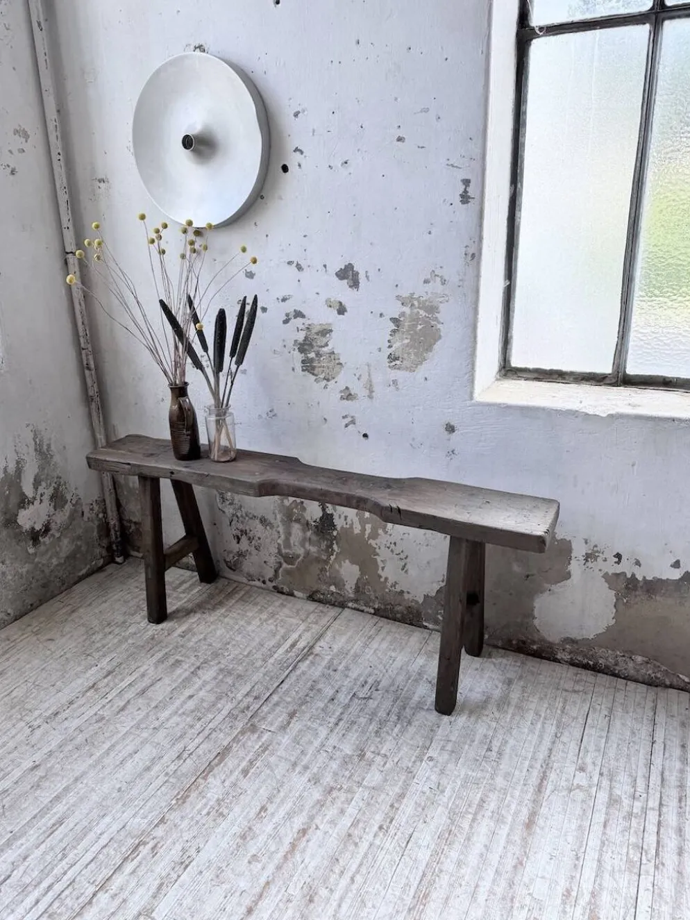Banc console établi 1950