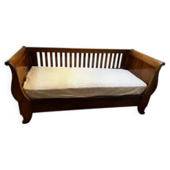 Banc lit en noyer