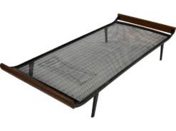 Banquette éclairée vintage Auping Cléopâtre design par Dick Cordemeyer années 60