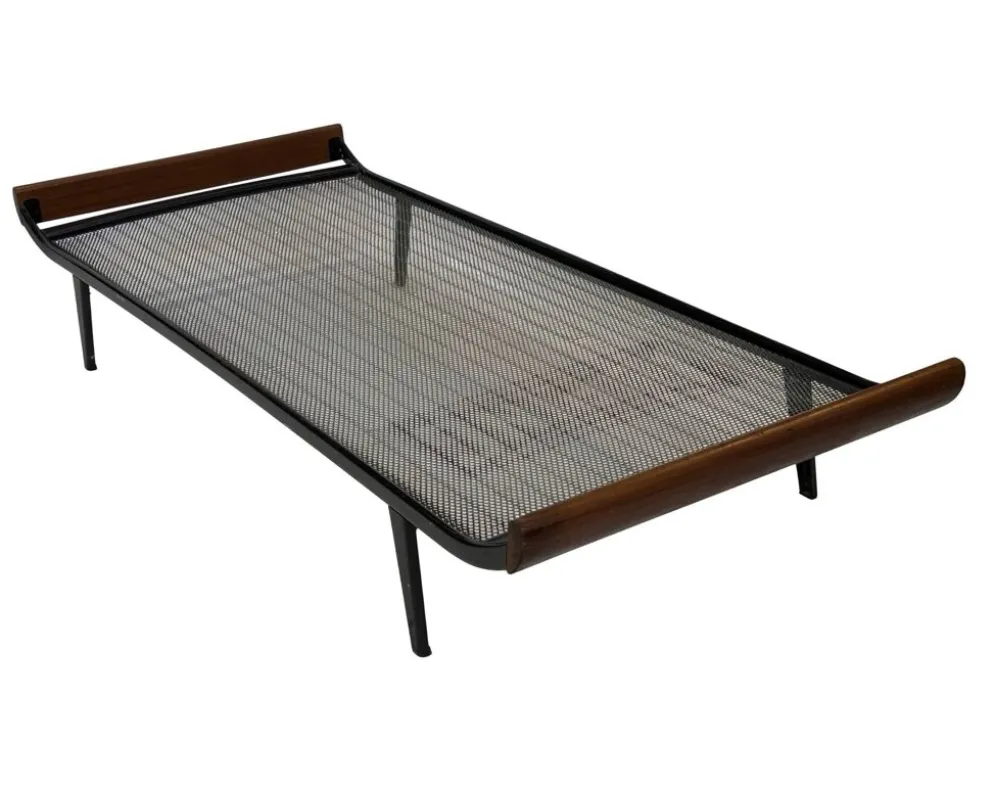 Banquette éclairée vintage Auping Cléopâtre design par Dick Cordemeyer années 60
