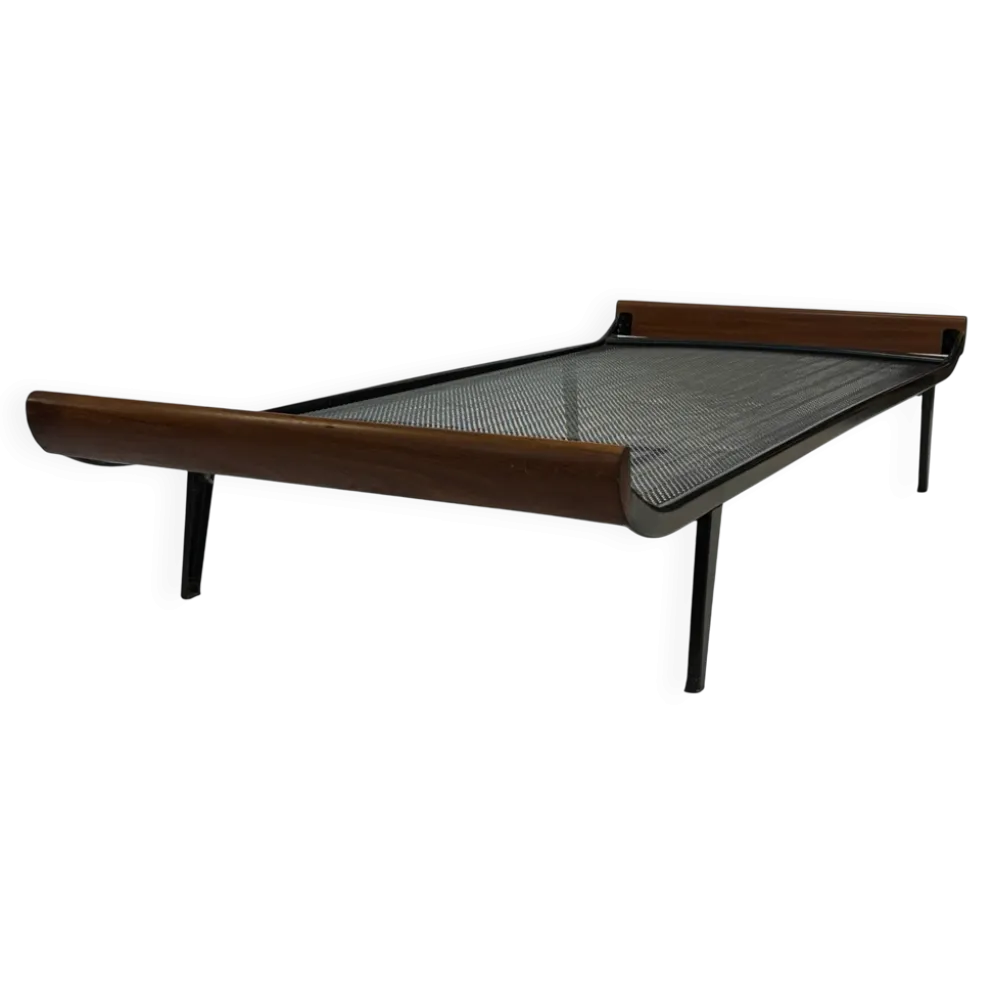 Banquette éclairée vintage Auping Cléopâtre design par Dick Cordemeyer années 60