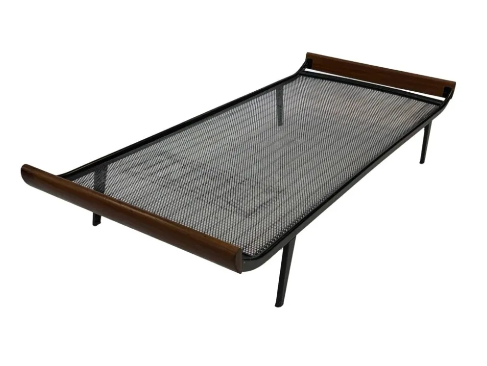 Banquette éclairée vintage Auping Cléopâtre design par Dick Cordemeyer années 60