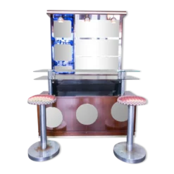 Bar and 2 stools 1960
