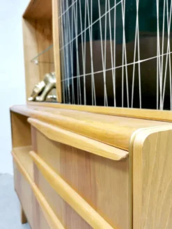 Bar cocktail vintage de design tchèque par Bohumil Landsman pour Jitona