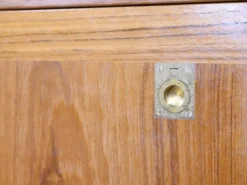 Bar de capitaine en teck du milieu du siècle par Reno Wahl Iversen pour Skovby, années 1960.