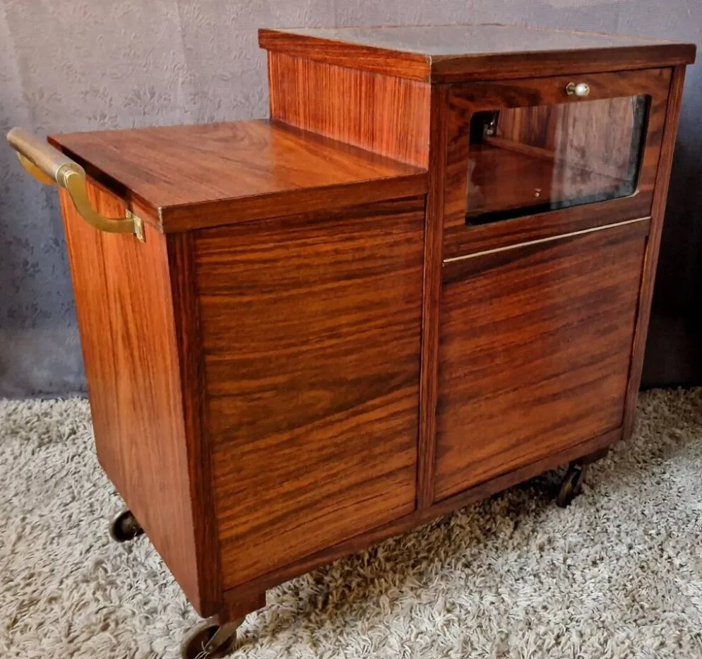 Bar desserte ambulant art déco