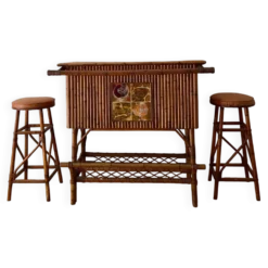 Bar en bambou par Adrien Audoux et Frida Minet