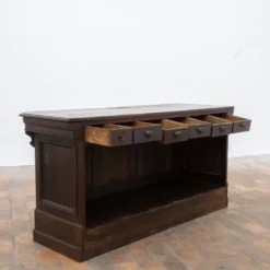 Bar en chêne du 20ème siècle, France, 1900