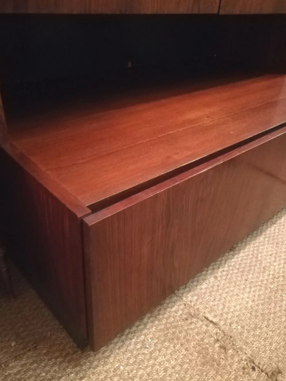 Bar en palissandre de Vermaercke pour V-Form