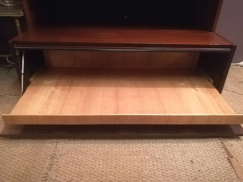 Bar en palissandre de Vermaercke pour V-Form