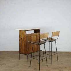 Bar et tabourets Arthur Umanoff