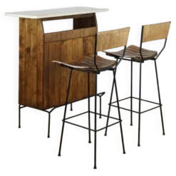 Bar et tabourets Arthur Umanoff