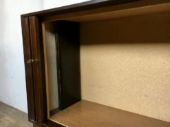 Bar meuble à rideau vintage 1950/1960