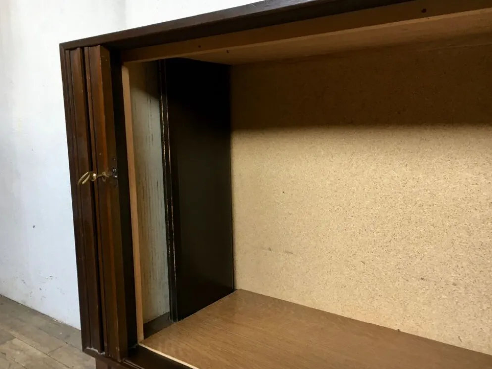 Bar meuble à rideau vintage 1950/1960