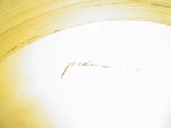 Bar rond en bois et plexi- 1980 --pino pedano