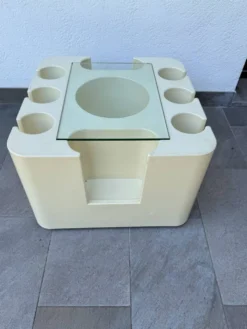 Bar roulant Bacco vintage sergio Mazza pour Artemide