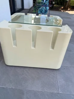 Bar roulant Bacco vintage sergio Mazza pour Artemide