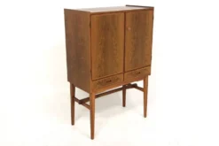 Bar scandinave en palissandre 