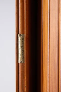 Baumann Fils & Compagnie, Grand paravent en lattes de hêtre circa 1930-1940