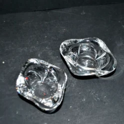 Bayel salières en cristal design moderniste - salerons vintage