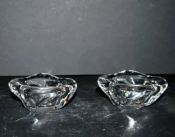 Bayel salières en cristal design moderniste - salerons vintage