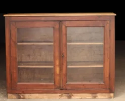 Belle petite bibliothèque basse, belle patine - meuble TV. Fin XIXeme