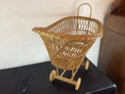 Berceau alsacien en osier