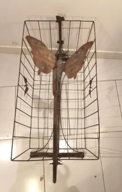 Berceau ancien en métal fin des années 1920