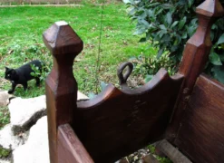 Berceau antique Français balançant 1900