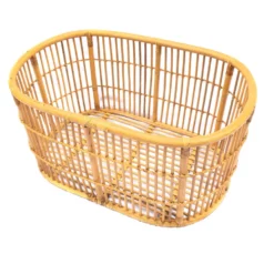 Berceau en rotin vintage pour bébé