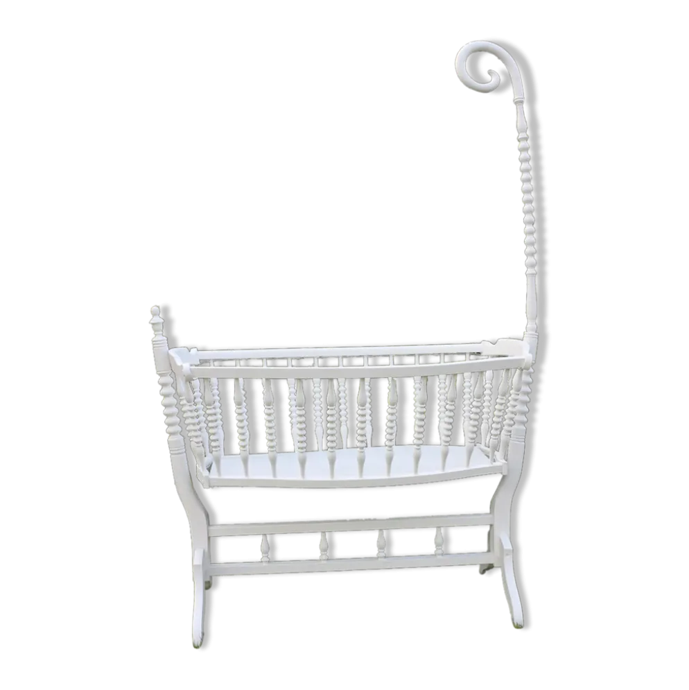 Bercelonnette en bois blanc
