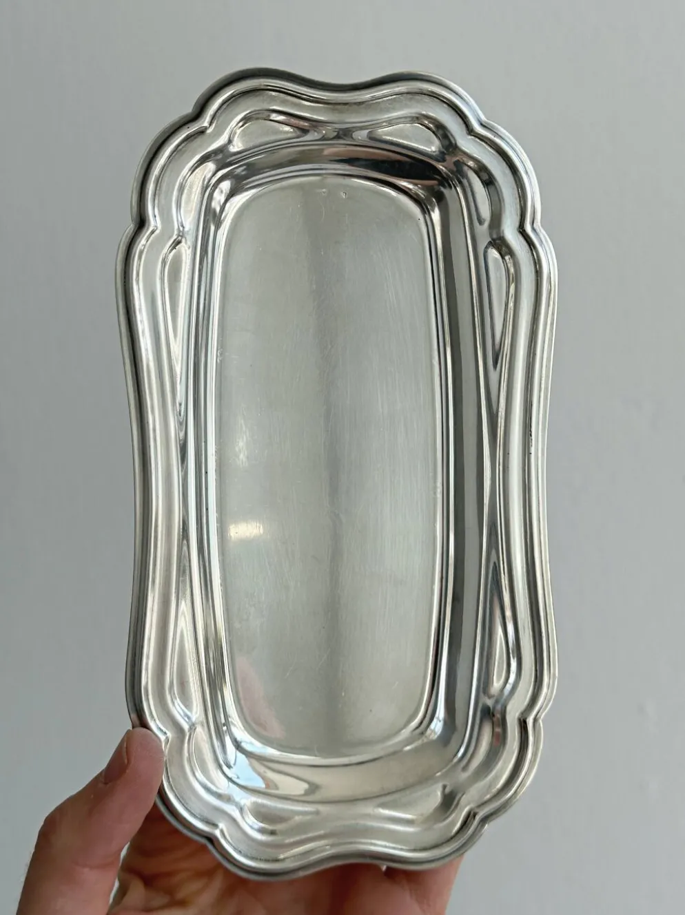 Beurrier ancien en métal