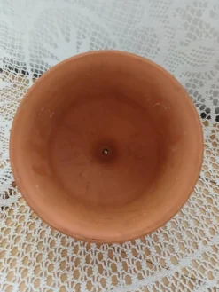 Beurrier cloche en terre cuite