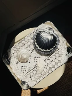 Beurrier coquillage années 70