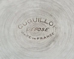 Beurrier Coquillor en argent, coquille Saint-Jacques