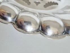 Beurrier Coquillor en argent , coquille Saint-Jacques