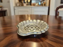 Beurrier Coquillor en argent , coquille Saint-Jacques