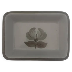 Beurrier décor floral
