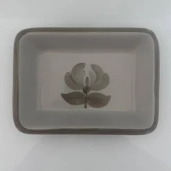 Beurrier décor floral