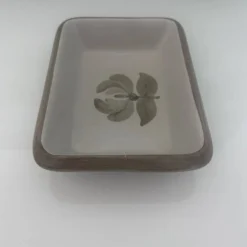 Beurrier décor floral