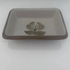 Beurrier décor floral