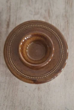 Beurrier à eau en grès