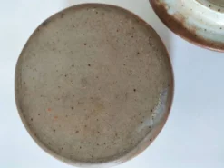 Beurrier à eau en grès artisanal