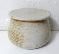 beurrier à eau en grès vintage