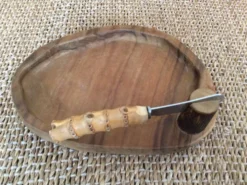 Beurrier en bois et son couteau