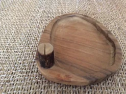 Beurrier en bois et son couteau