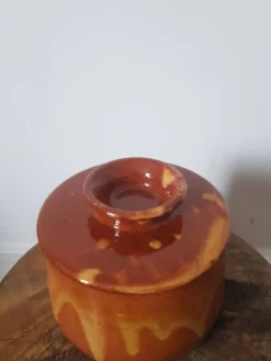 Beurrier en céramique