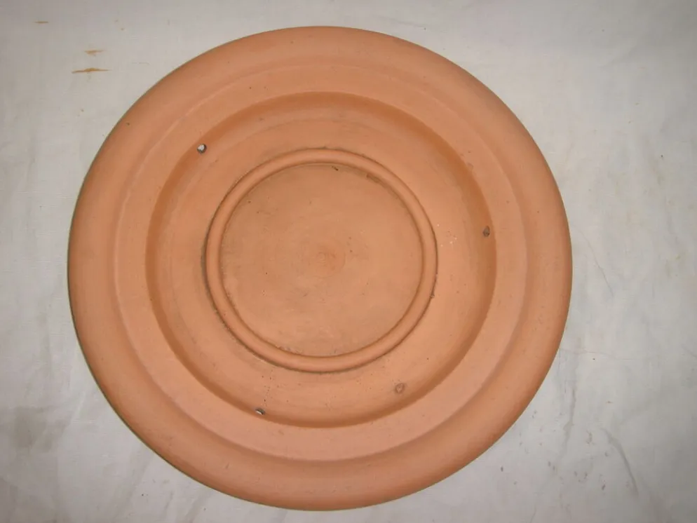 Beurrier en terre cuite pour motte aux cristaux de sel