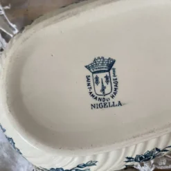 Beurrier en terre de fer St Amand Nigella