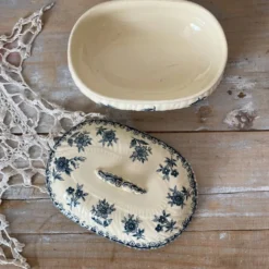 Beurrier en terre de fer St Amand Nigella